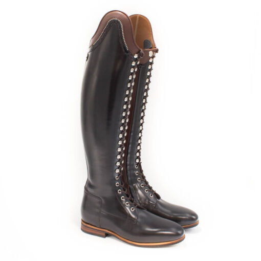 Celeris- Dressurstiefel Bia in Poliert Schwarz Gr.39,5 H46 W34-35,5