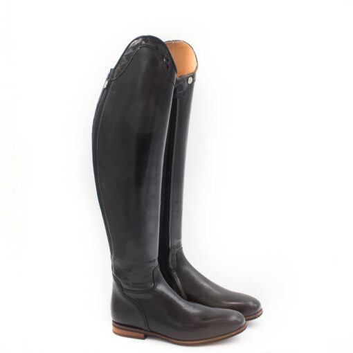 Celeris- Dressurstiefel Eduardo in Poliert Schwarz-  Gr.41, H53, W35,5