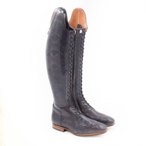 Celeris- Dressurstiefel Bia in Scales Blue- Gr.40 H47 W35,5-37