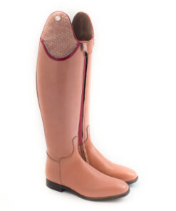 Celeris- Dressurstiefel Amazona Poliert Rosa – Gr.41, H47, W37