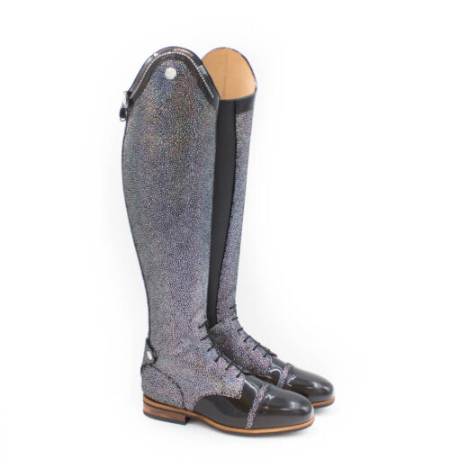 Celeris- Springstiefel Hugo Laser Schwarz- Gr.38, H46, W37