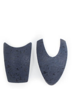 KEP Italia Front & Retro Einsätze für Helm 2.0. - Embossed Flower Power Blue