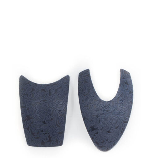 KEP Italia Front & Retro Einsätze für Helm 2.0. - Embossed Flower Power Blue