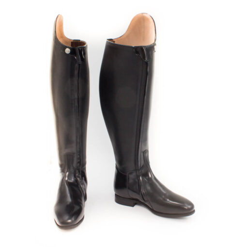 Celeris- Dressurstiefel Amazona Poliert Schwarz – Gr.40,5 H50, W44 – Bild 2