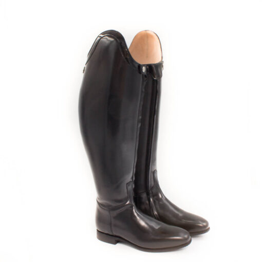 Celeris- Dressurstiefel Amazona Poliert Schwarz – Gr.40,5 H50, W44