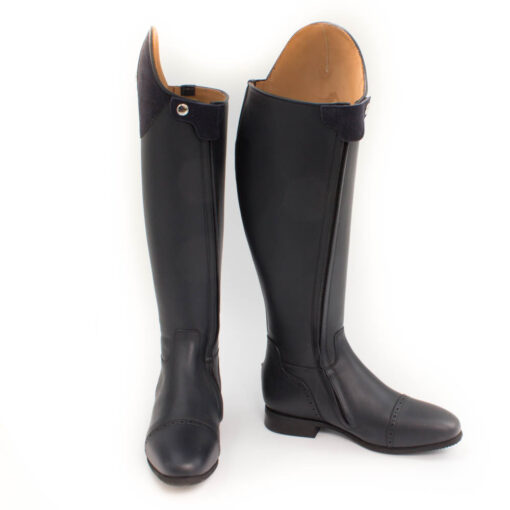 Celeris- Dressurstiefel Eduardo in Blau-  Gr.39, H44, W44-45 – Bild 2