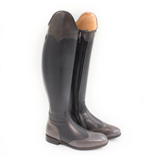 Celeris Dressage Boots - Eduardo in  Grey - Size 40 H47, W35
