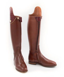 Alternative view of Celeris - Dressage Boot Amazona in Polished Chestnut- Size 38, H43, W33