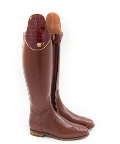 Celeris - Dressage Boot Amazona in Polished Chestnut- Size 38, H43, W33