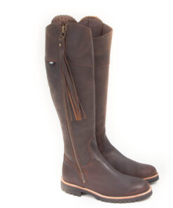 R&L - Spanish Riding Boot Estilo / Profile Sohle / Oiled Nubuck Brown