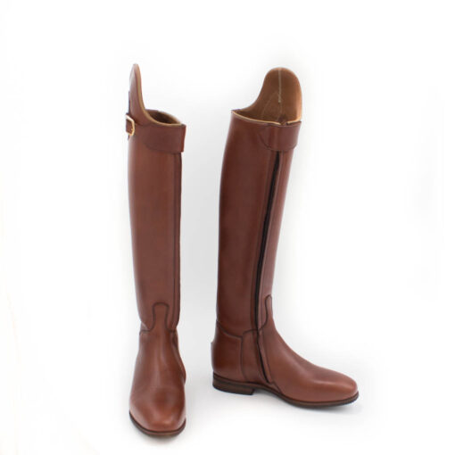 Celeris - Dressage Boot Amazona Mid Sheen Brown- Size 38, H47, W31 - Image 2