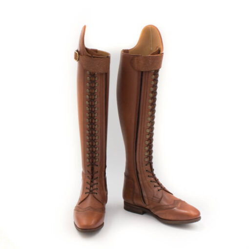 Celeris Dressage Boots Bia in Camel- Size 38,5- H46 - W36,5-38 - Image 2