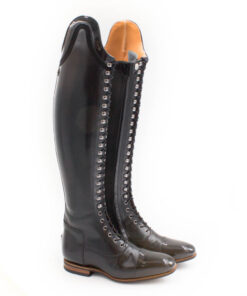 Celeris Dressage Boots Bella in Polished Black– Size 40- H48– W32-34