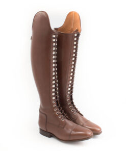 Celeris Dressage Boots Bia in Dark Brown– Size 38- H43,4 – W33-35