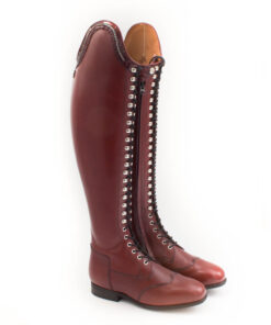 Celeris Dressage Boots Bia in Burgundy– Size 39- H50 – W38,5-40