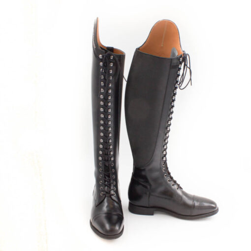 Celeris Dressage Boots Bia Polished Black– Size 40- H46– W36-37,5 - Image 2