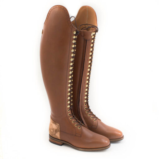Celeris- Dressurstiefel Bia in Honigbraun- Gr.39 H47- W38,5-40