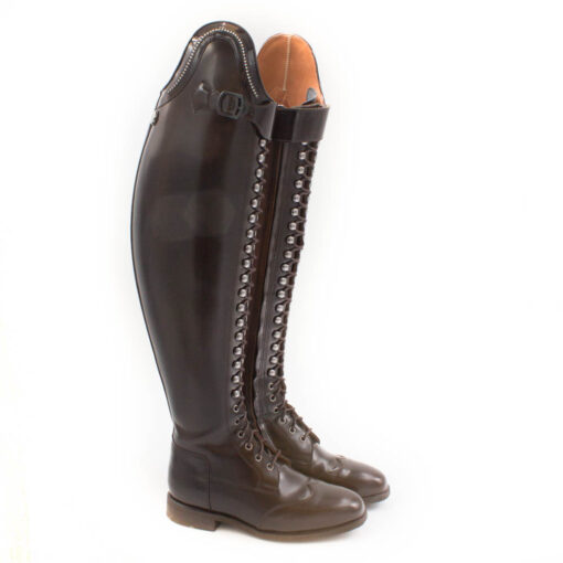 Celeris Dressage Boots Bia Polished Brown– Size 37- H51– W38,5-40