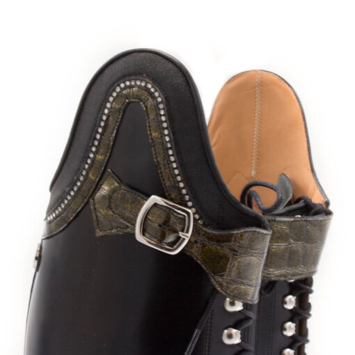 Celeris Dressage Boots Bia Polished Black– Size 41- H47– W37-38,5 - Image 3