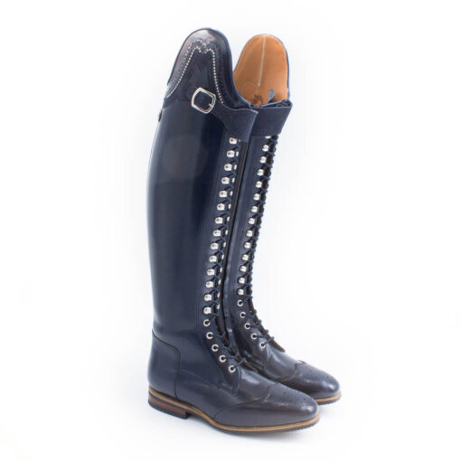 Celeris Dressage Boots Bia Polished Blue– Size 37- H43– W32-34