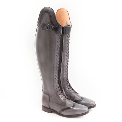 Celeris Dressage Boots Bia Polish Grey– Size 39,5- H46– W37,5-39