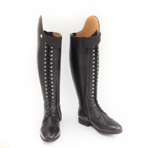 Celeris Dressage Boots Bia in Black– Size 40,5- H43– W44-45,5 - Image 2