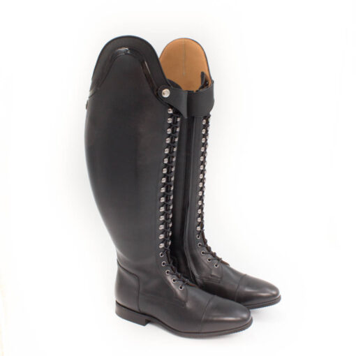 Celeris Dressage Boots Bia in Black– Size 40,5- H43– W44-45,5