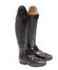 Celeris Dressage Boots Polo-Passage in Polished Black -Size 37,5- H45– W35