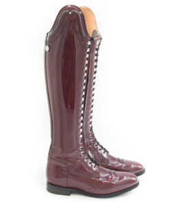 Alternative view of Celeris- Dressurstiefel Bia in Lack Weinrot- Gr.39 H44- W31-32,5