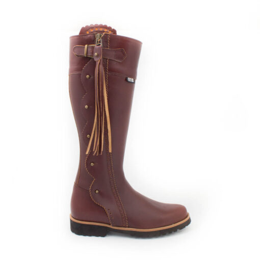 R&L- Spanischer Reitstiefel Travesia / Profilsohle / Box Braun – Bild 2