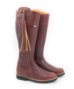 R&L- Spanischer Reitstiefel Travesia / Profilsohle / Box Braun